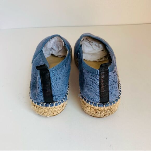 Blue Lace Italian Espadrilles - Picture 7 of 7